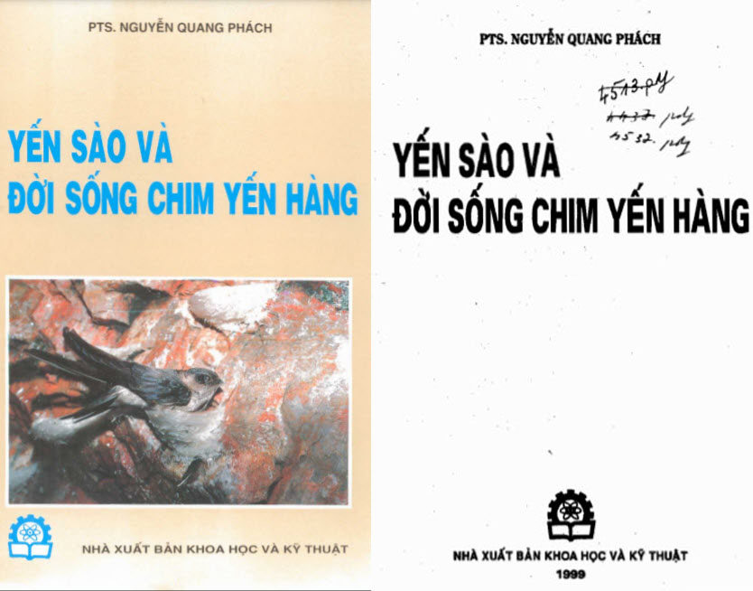 Sách yến sào và đời sống chim yến hàng – Nguyễn Quang Phách